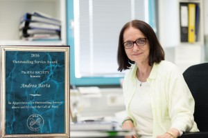 RNA Society Award 2016 to Andrea Barta 